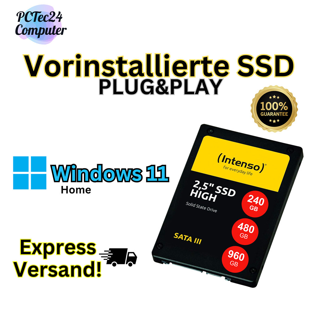 SSD Festplatte - Windows 11 Home